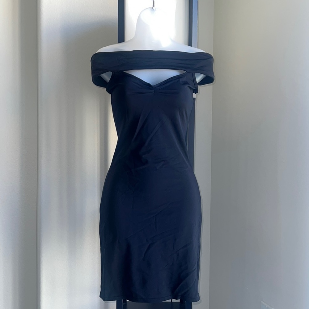 Black mini dress sexy
